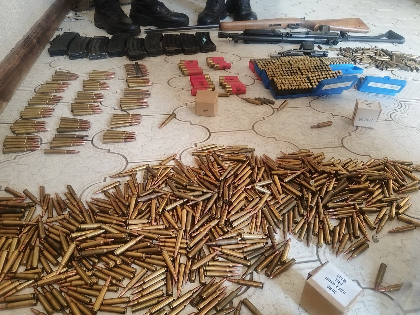 Huge cache of explosives, ammunition and guns seized in Heidelberg ...